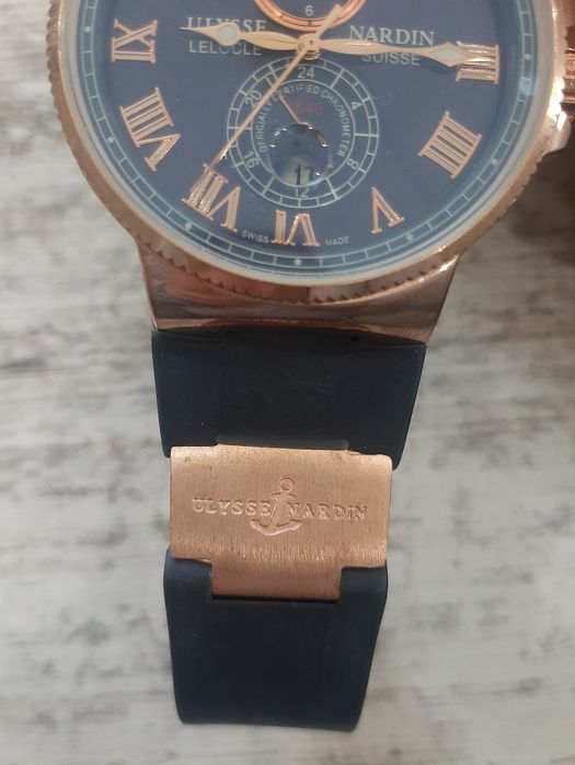 Новые механические часы Ulysse Nardin Marine Chronometer .ОЛХ доставки НЕТ