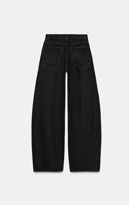 Джинсы широкие zara baggy багги 32-34
