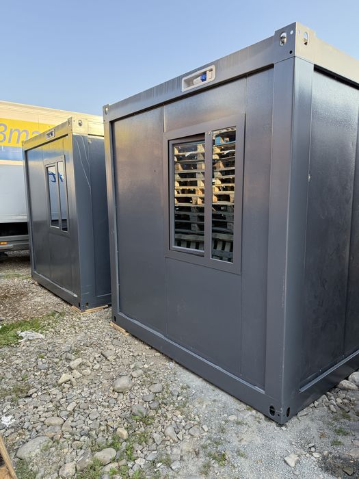 Kontener biurowy Pawilon handlowy modułowy biuro sklep kiosk domek
