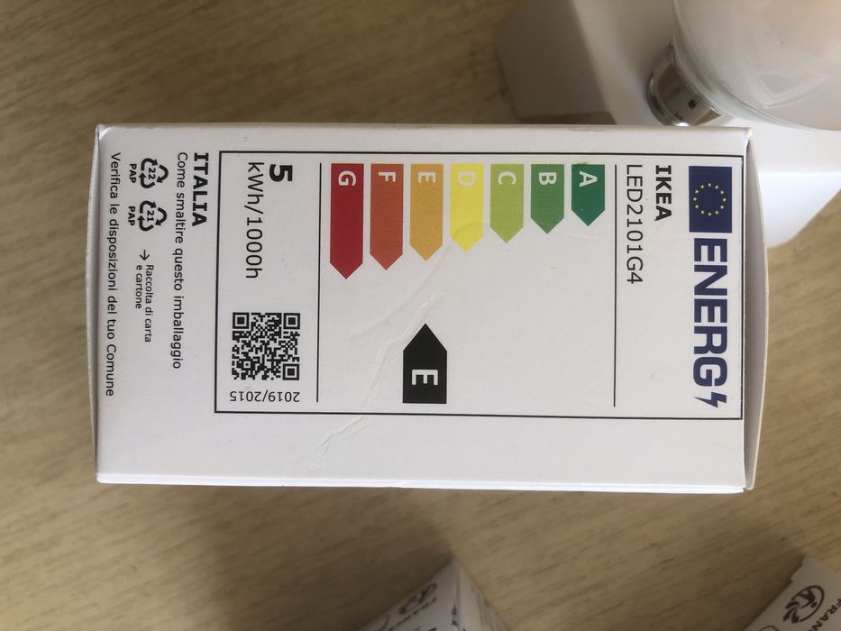 Нова Led лампочка IKEA TRÅDFRI E14 470 люмен