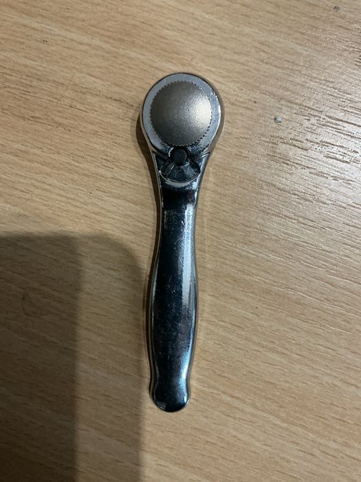 Ключ тріскачка 72зуби, шестигранний адаптер 6,35мм трещотка 1/4 біти