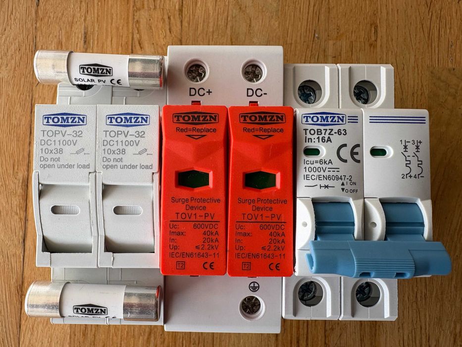 Комплект захисту СЕС 16А 600v