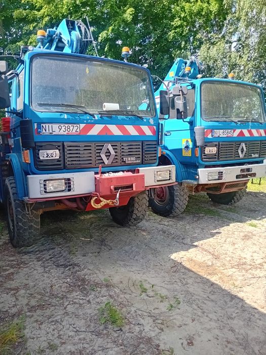 Podnośniki koszowe terenowe 4x4