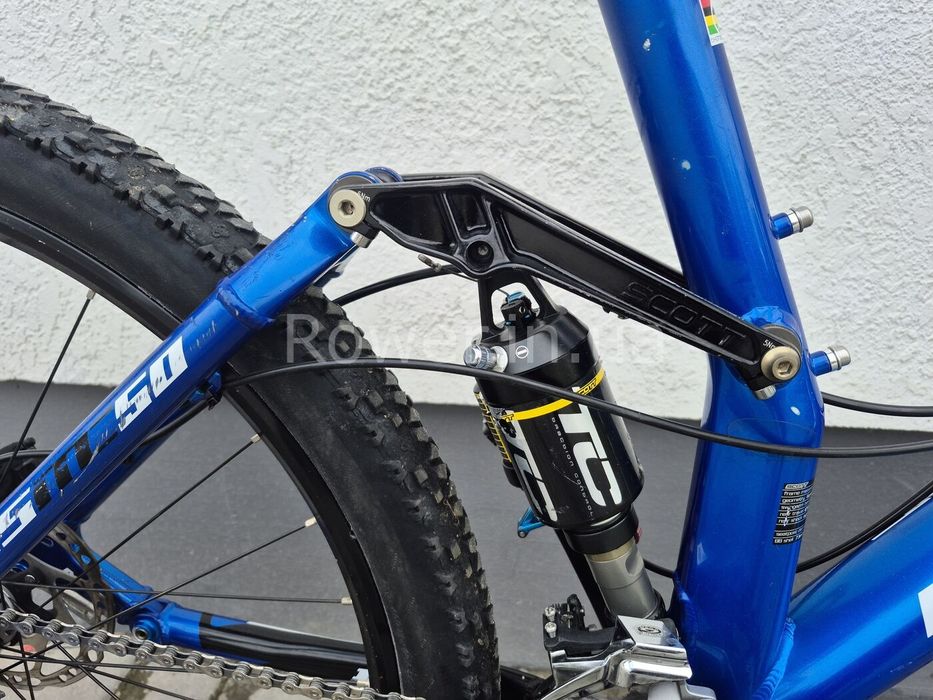 Алюмінієвий велосипед двопідвіс гідравліка бу Scott Genius 26 A13