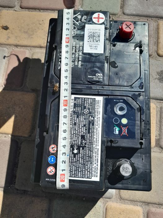 Срочно АGM АКБ  ОРИГИНАЛ 5К0 915 105G 72Ah 12v