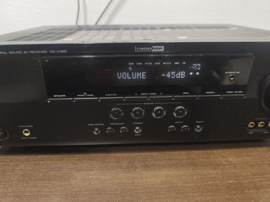 Amplituner YAMAHA RX-V365 5.1 z pilotem