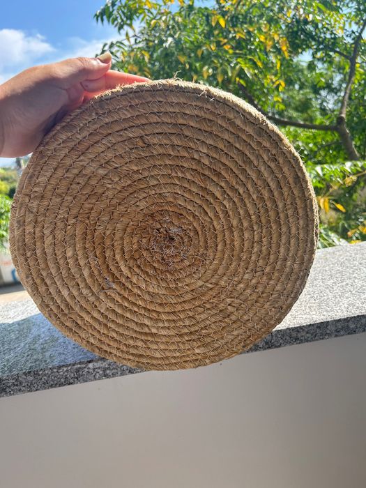 Cesto de Ráfia Natural