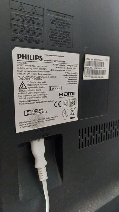 Philips televisão/monitor 40PSH5500/88 hd