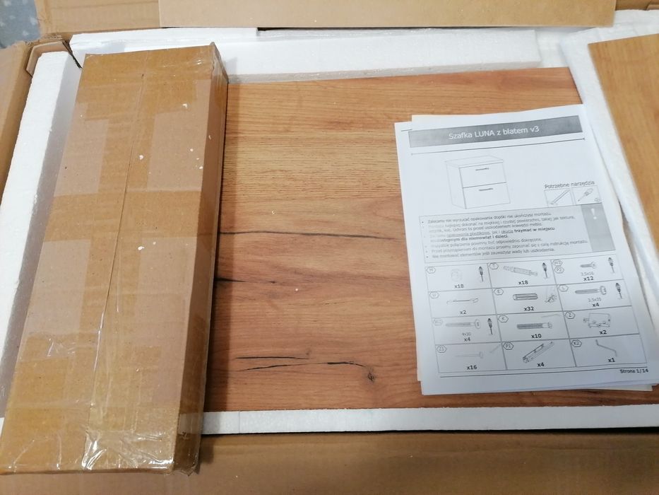 Szafka umywalkowa wisząca LUNA 80 NOWA!!!