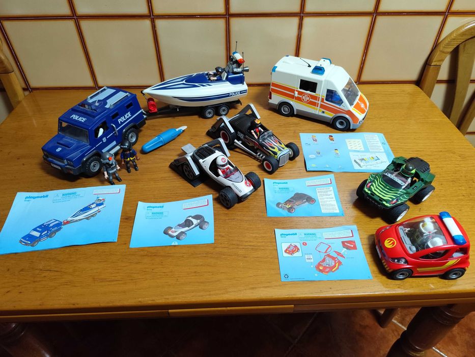 Vendo Playmobil's diversos.