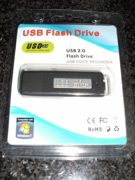 Pen 8 gb Espião ( Gravador ) Disfarçado