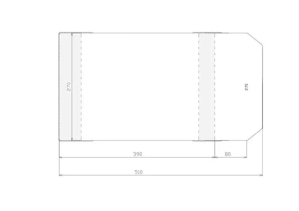 Okładka regulowana 270x470mm (50szt). Sztapel. Nowy Produkt