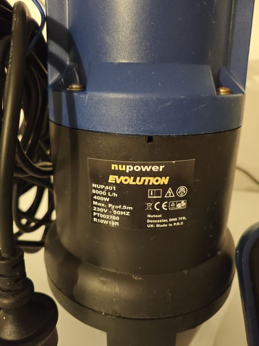 Bomba submersível  Nupower 8000l/h