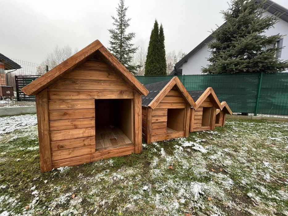 Buda/Budy dla Psa Drewniana SOLIDNIE Ocieplona* Różne Warianty