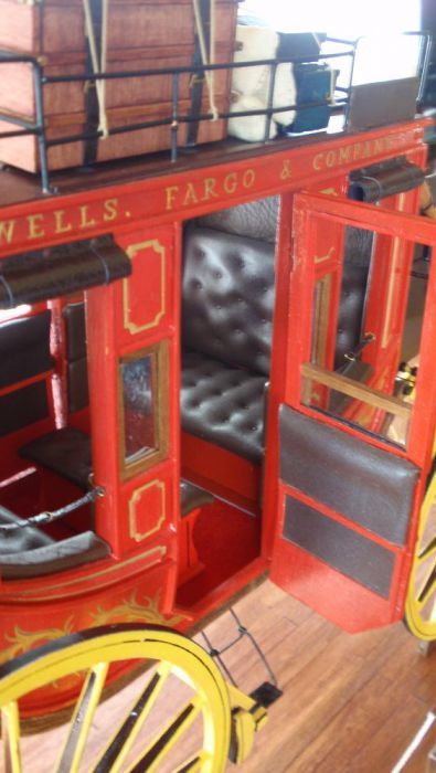 Carruagem WELLS FARGO - Modelo á escala (1/10)
