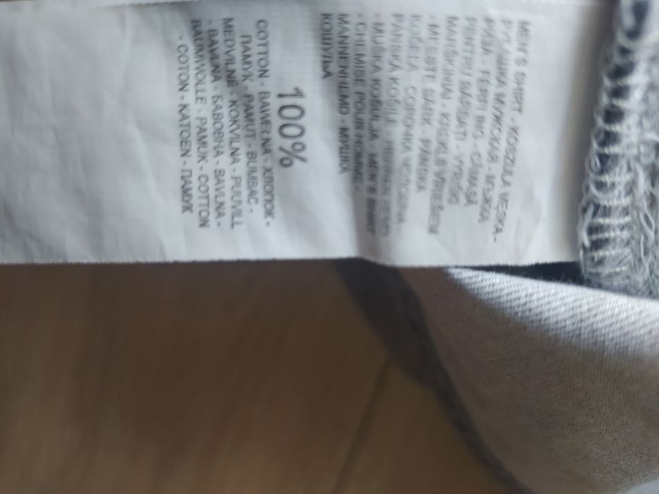 Koszula męska krótki rękaw rozm M Cropp