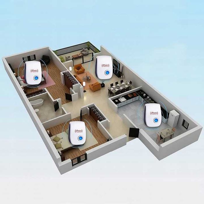 Odstraszacz Komarów Gryzoni Owadów Myszy Zwierząt Insektów Do Gniazdka