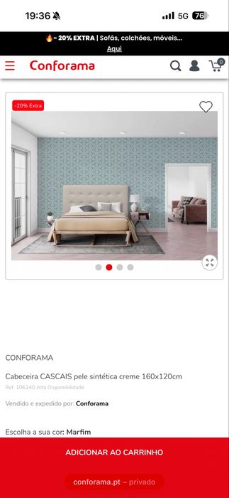 Cabeceira de cama