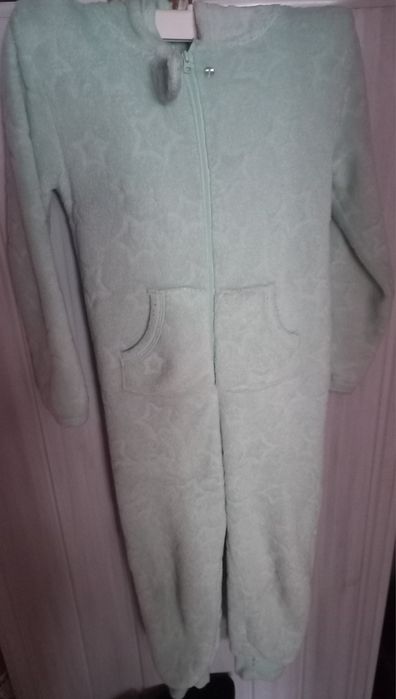 Pajacyk/ pizamka misiowy dziewczecy 116-122