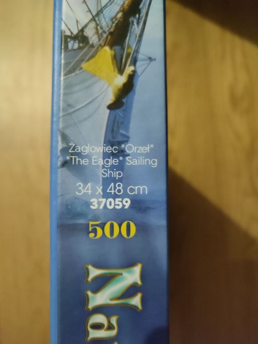 Puzzle 500 elementów żaglowiec Orzeł Navigare