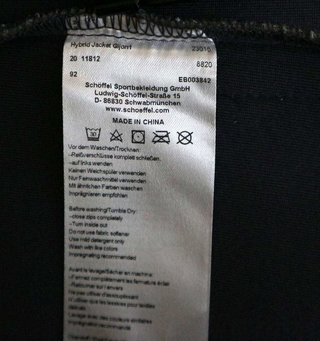 Schöffel Gijon1 hybrydowa kurtka outdoorowa XL