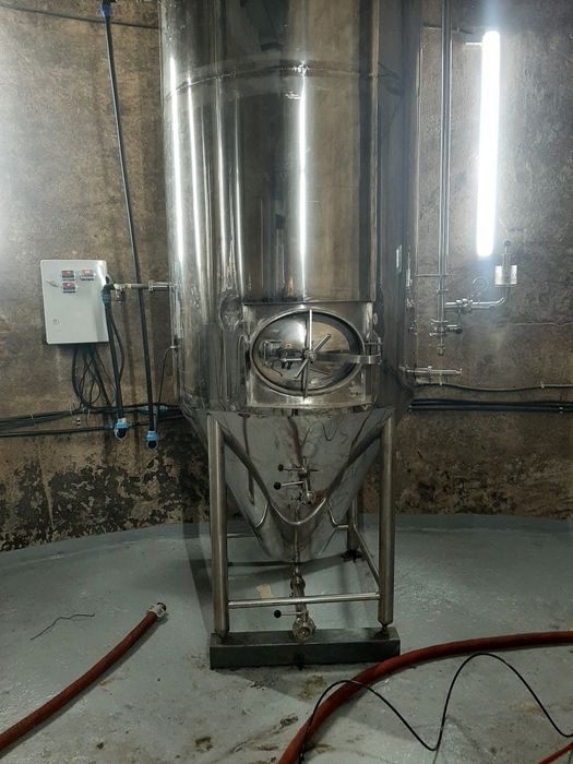 ЦКТ,Форфас циліндрично конічний танк Бродільня ємність пивоварня Кроп