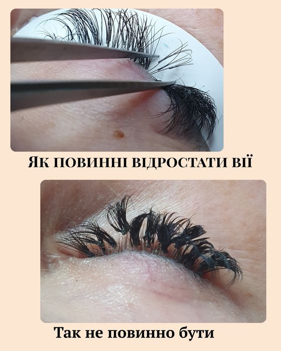Нарощування вій. Від 500грн, Троєщина. Умови в описі