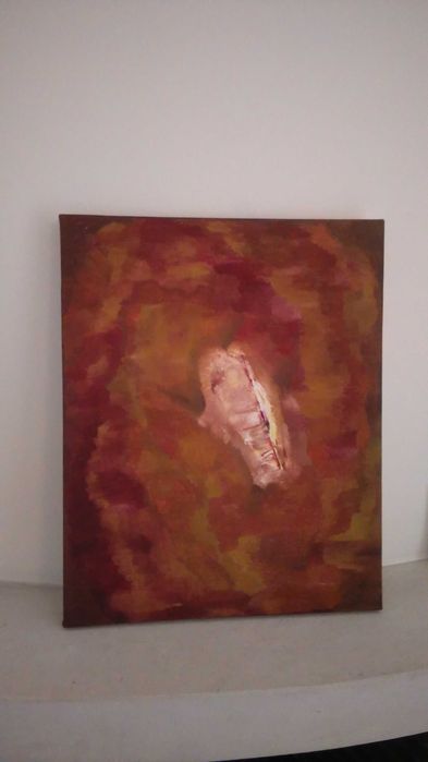 Arte - Quadro sobre tela - a óleo -  33x42 cm - Lisboa