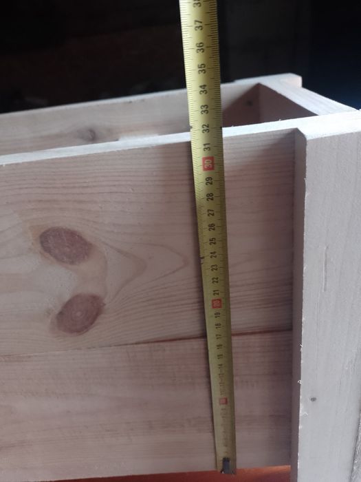 Donica ogrodowa drewniana