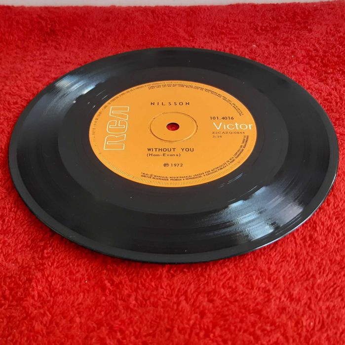 Disco Vinil Single Nilsson - Without You / Gotta Get Up