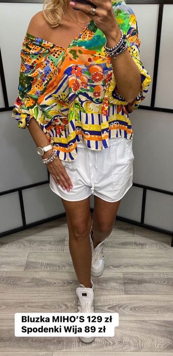 Wiya spodenki szorty dresowe boyfriend nowa kolekcja one size new