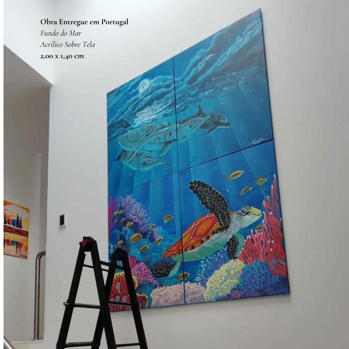 Pinturas Originais em Acrílico Sobre Tela | Artista em Portugal