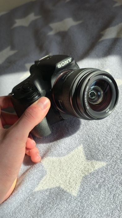 Sony a58 + revuenon 55mm + statyw
