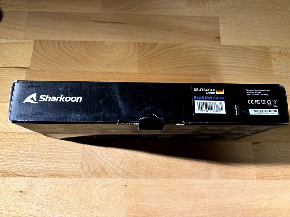 Sharkoon Skiller SGK50 S4 Kailh Blue klawiatura gamingowa mechaniczna