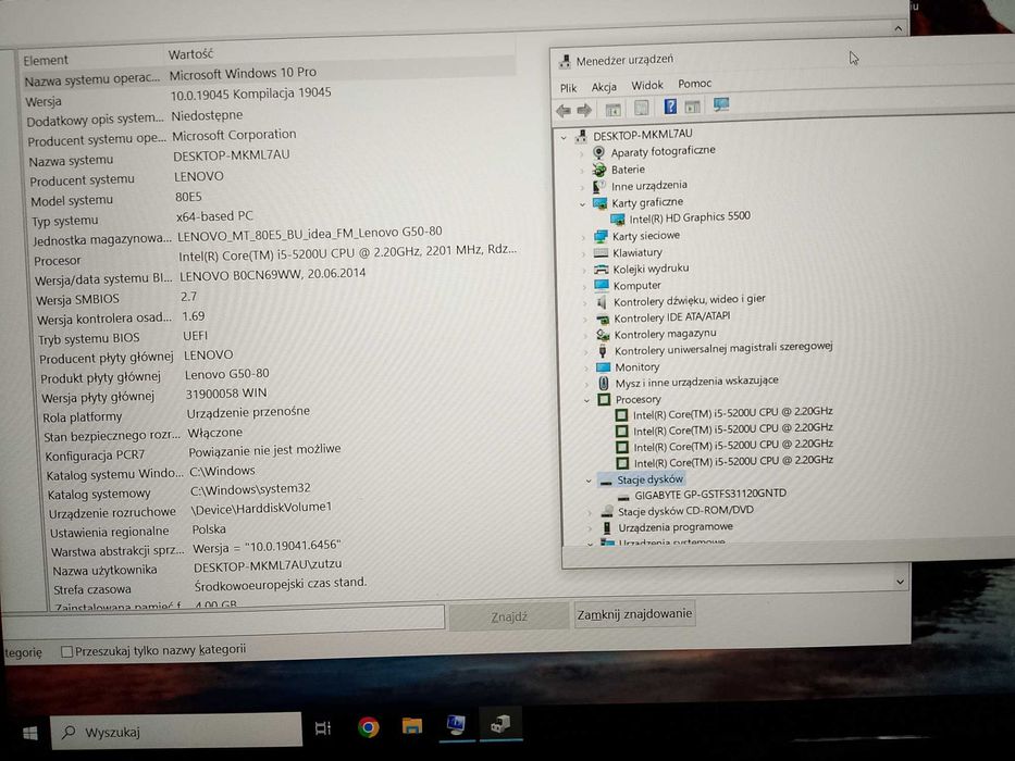 Lenovo G50-80 - I5 - SSD - Full HD