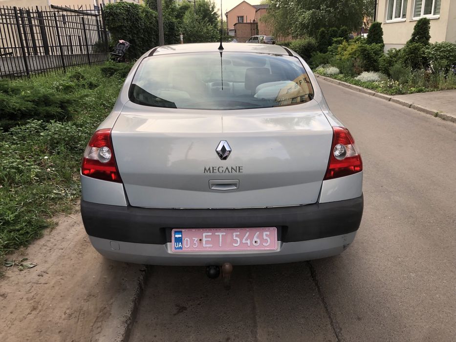 Рено меган 2  1.6 к4к 2003р