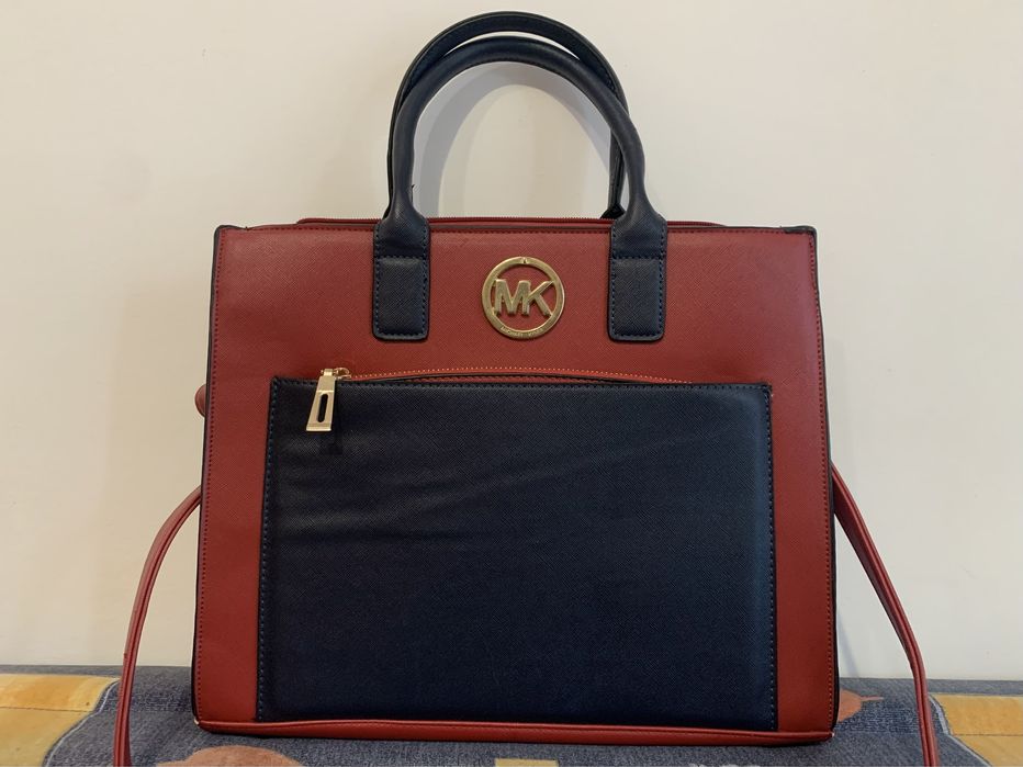 Сумка жіноча Michael Kors нова шкіряна червона
