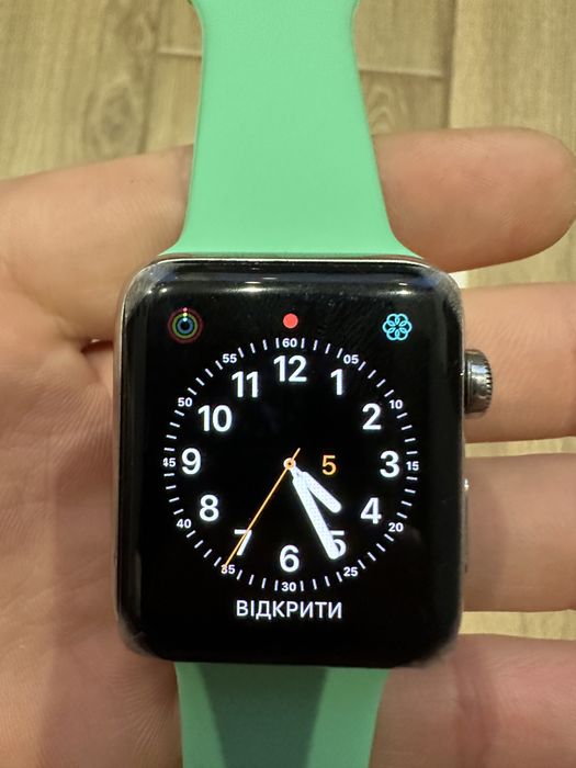 Apple watch 3 42mm Stainless GPS+Cellular