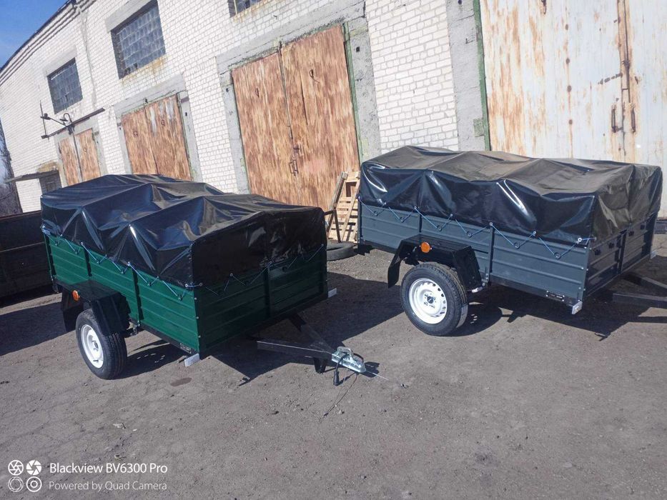 Причіп прицеп для авто 2300*1300*500 з виробництва Документи Доставка