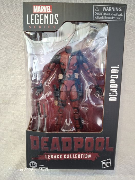Фигурка Дэдпул Дедпул Deadpool legacy collection hasbro марвел marvel