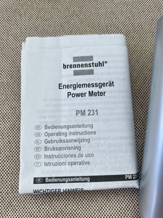 Energy Meter / Energy Counter - Brennerstuhl PM 231 (as new)64737833216003123