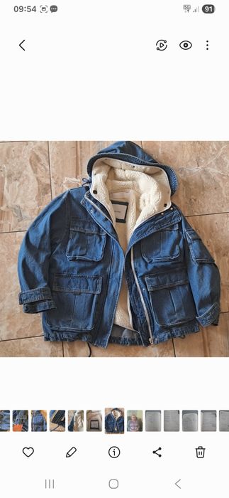 Stradivarius nowa kurtka z kożuszkiem