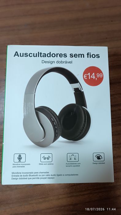 Auriculares sem fio
