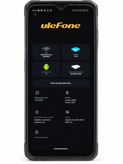 Smartphone Ulefone Armor 12 Pro
