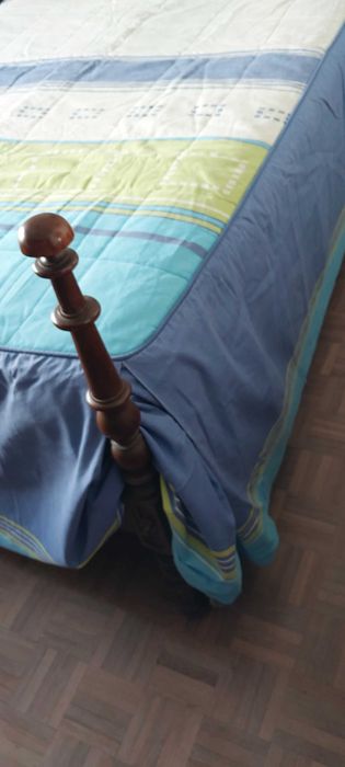 Colcha/ edredão para colchão de 1,33 x 2,25cm