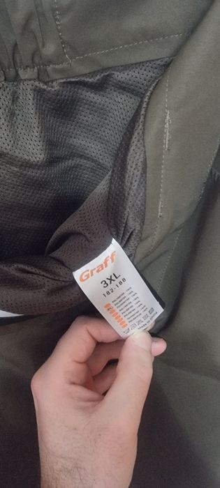 Komplet myśliwski  Graff 207-B Waterproof Set 3XL Olive NOWY z metką
