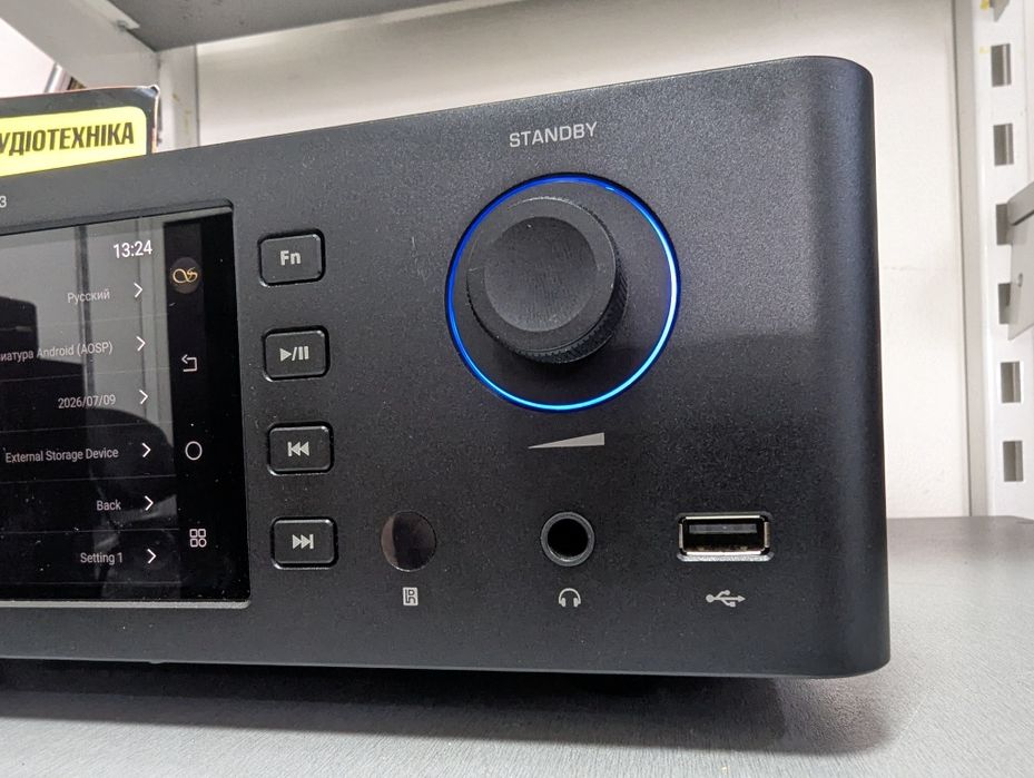 Р-в! Hi-End Сетевой стример Shanling SM1.3. ЦАП с чипами AKM4499EX. Wi-Fi, Bluetooth, XLR, USB