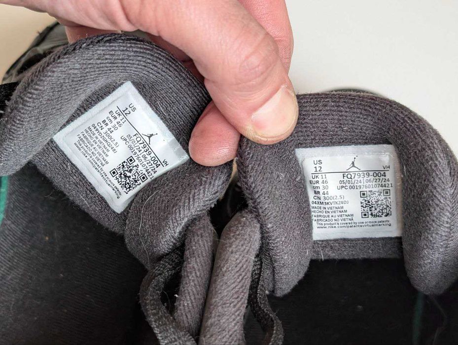 Кросівки Air Jordan 4 Rm Low Black FQ7939-004 оригінал 46 розмір шкіра