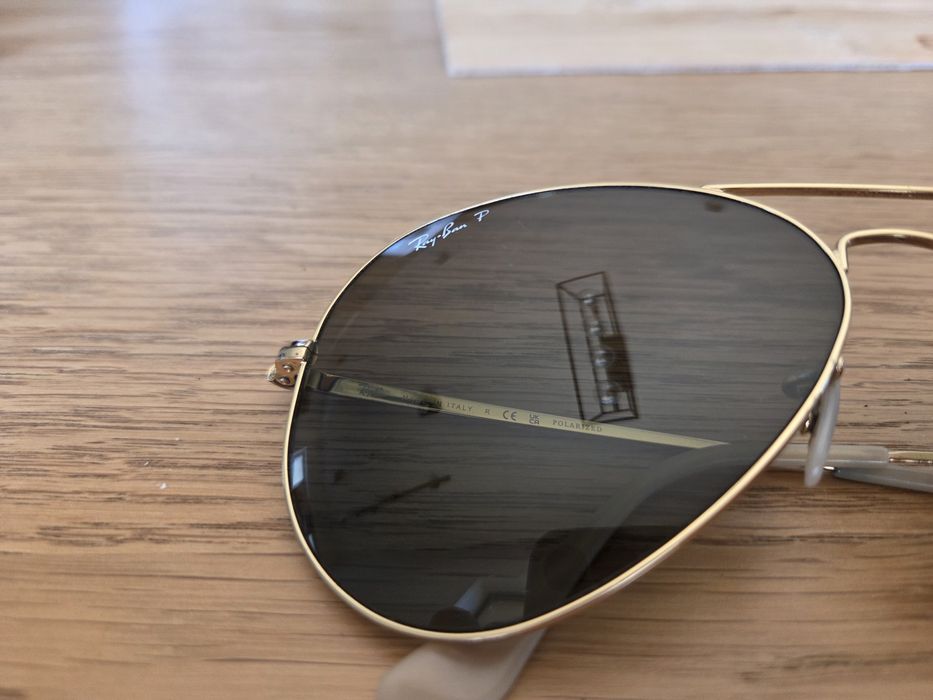Ray-Ban RB3689 Aviator Metal II Polarized G-15 9064/09 62 mm