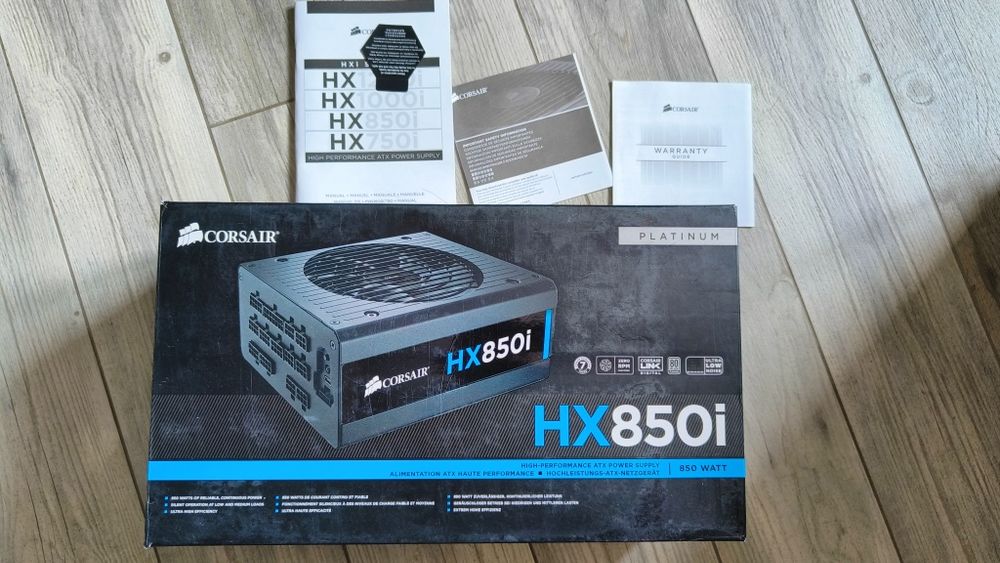 Блок живлення Corsair HX850i platinum (850w)